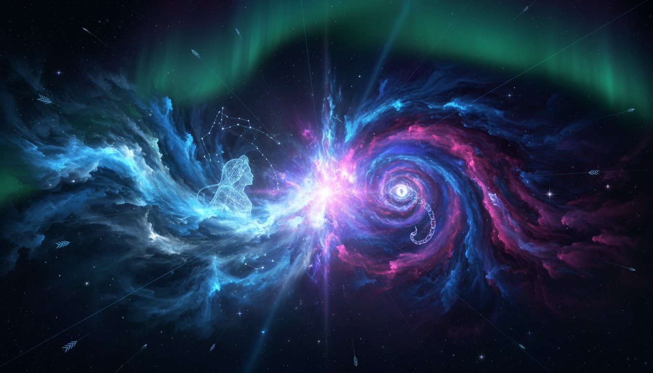 Vattuman och Skorpion: En kosmisk krock eller livslång passion?