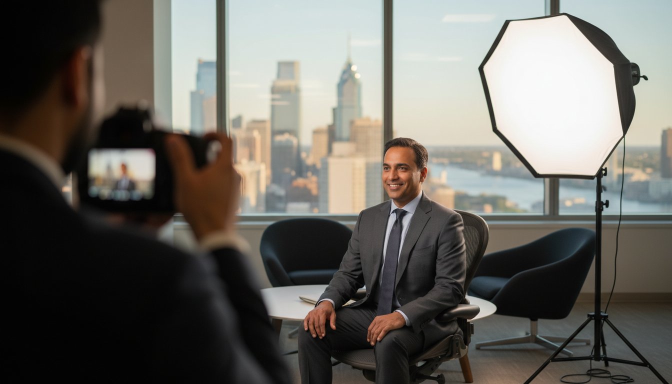 How to Book an On-Site Headshot Session in Philadelphia & Delaware: The 2026 Guide