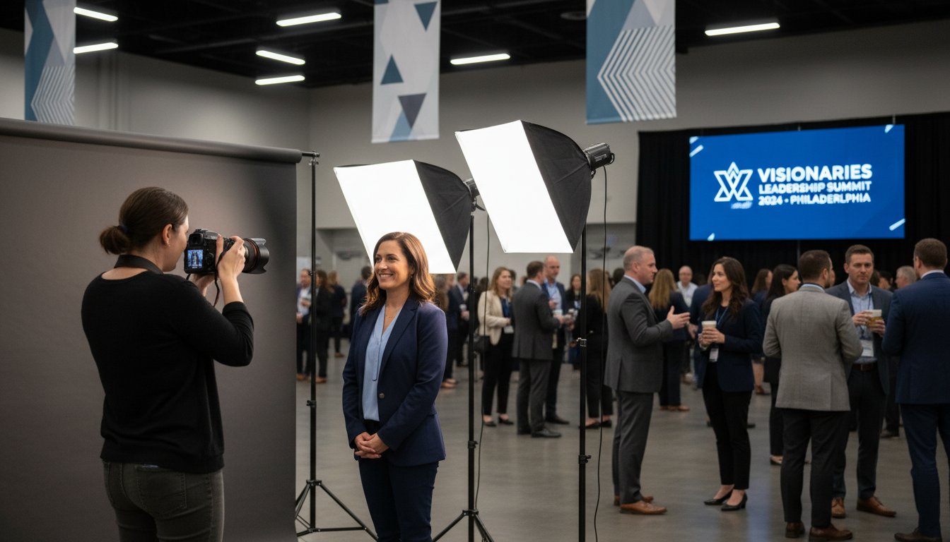 Headshot Event Photography in Philadelphia & Delaware: The Ultimate Brand Activation