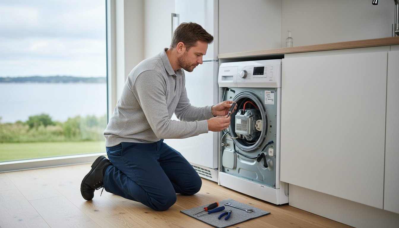 Kulbørster til vaskemaskine: Komplet guide til fejlfinding og udskiftning