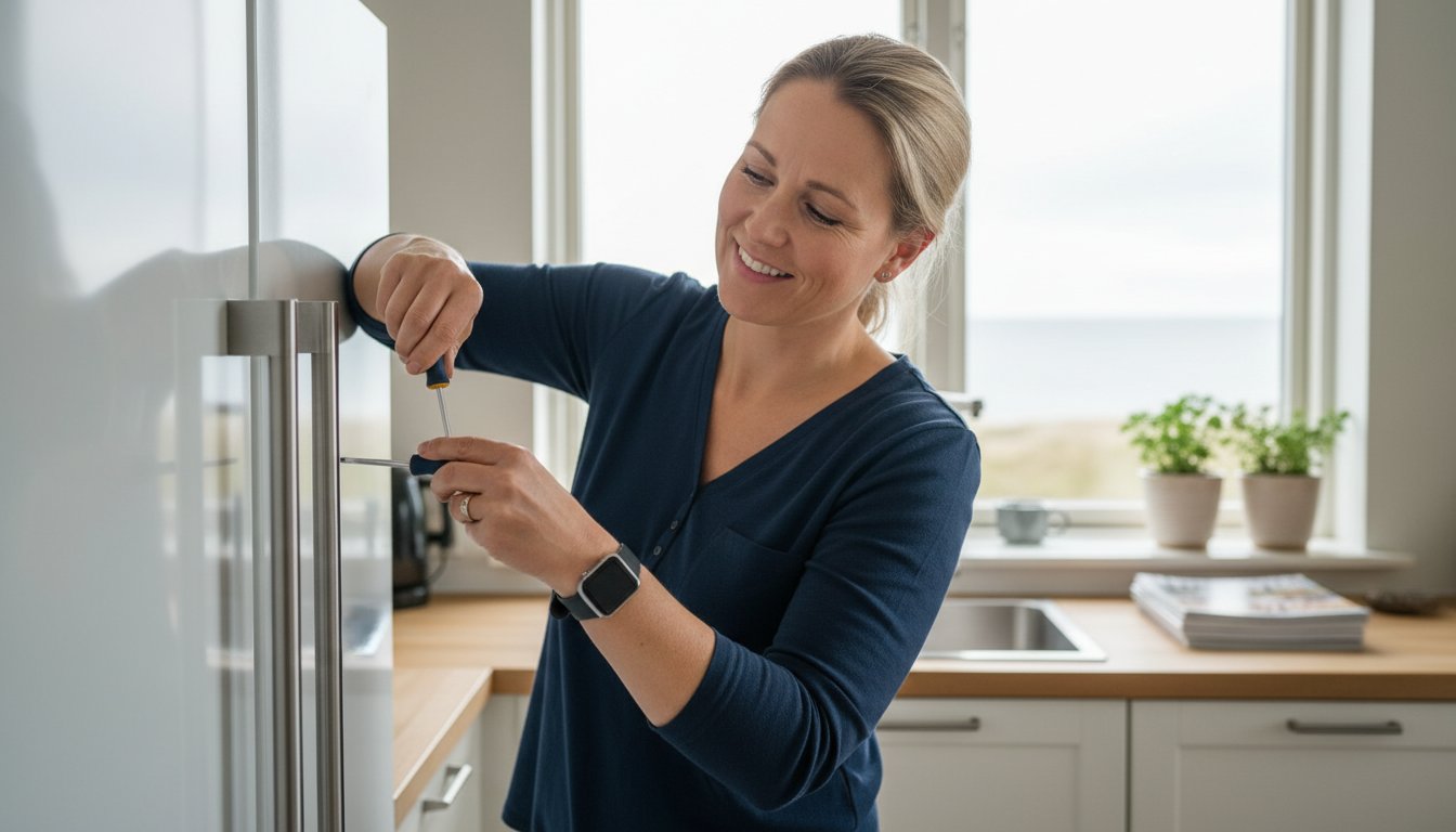 Dørhåndtag til køleskab: Find, køb og monter det rigtige håndtag selv 🛠️