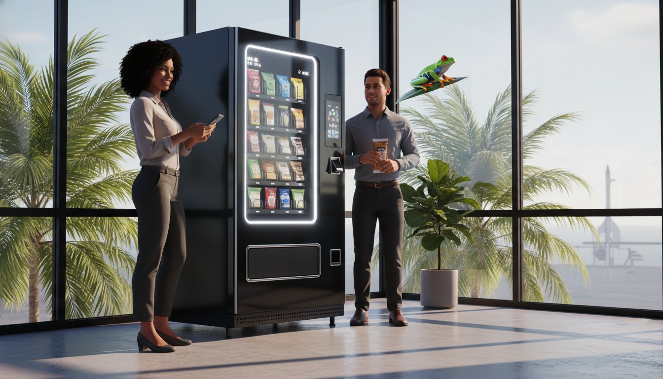 Smart Vending Machines for Businesses in Melbourne & the Space Coast: The 2026 Management Guide