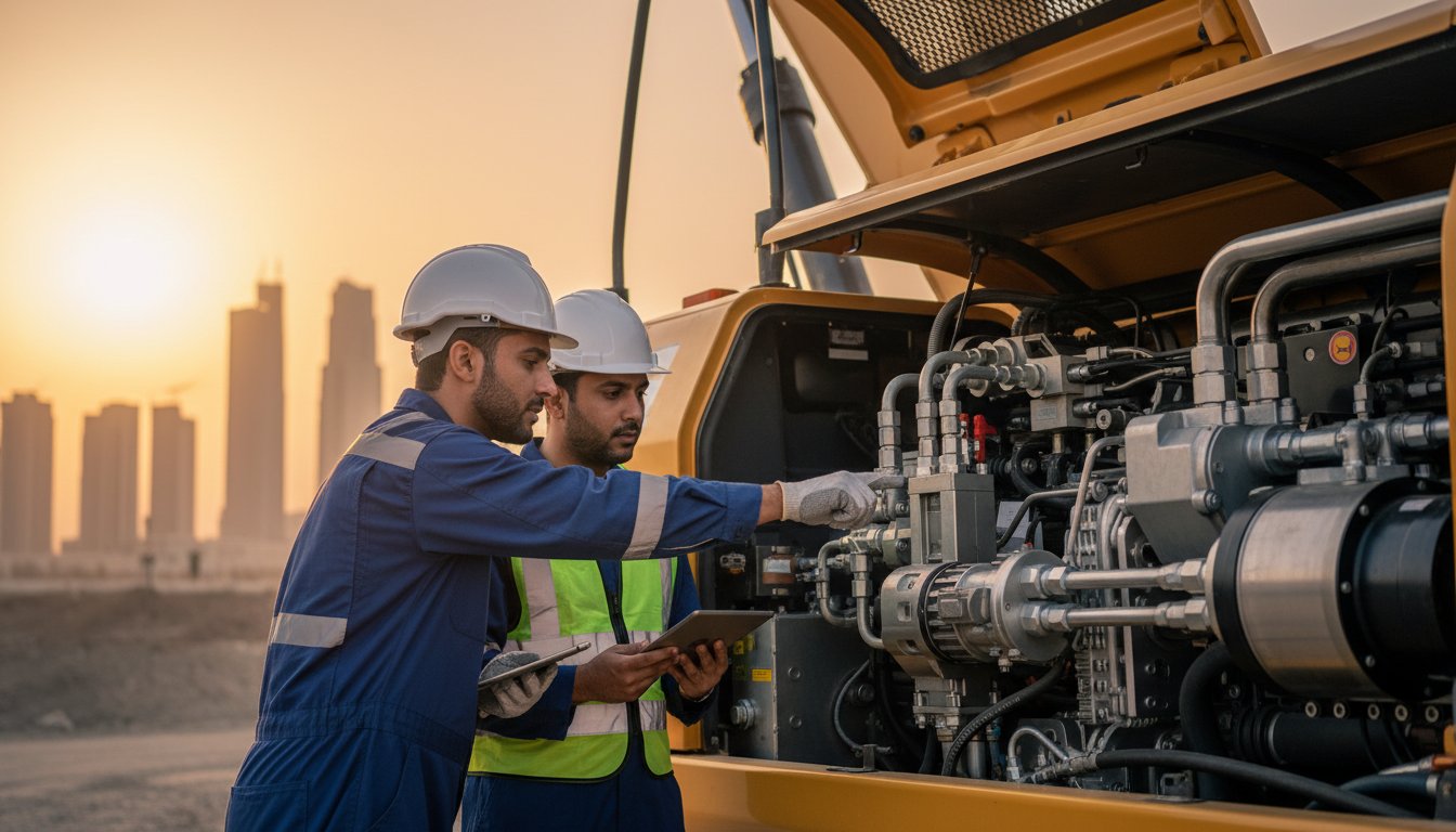 Construction Equipment Hydraulic Services in Saudi Arabia: Minimizing Downtime