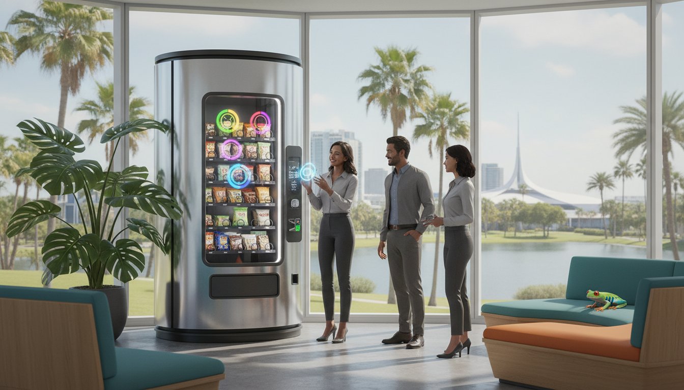 Snack and Drink Vending Services Orlando: The 2026 Guide to AI-Powered Breakrooms