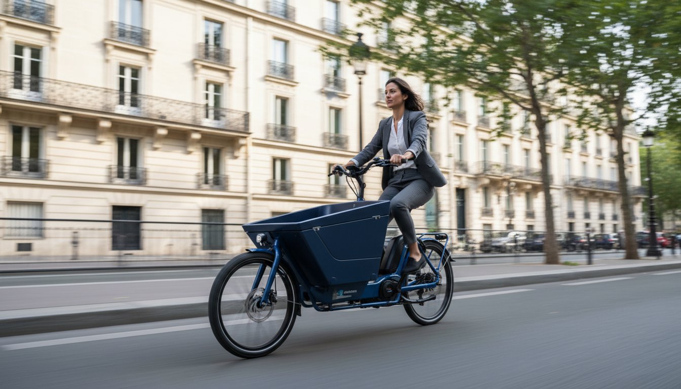 Location vélo cargo professionnel : Boostez votre logistique urbaine en 2026