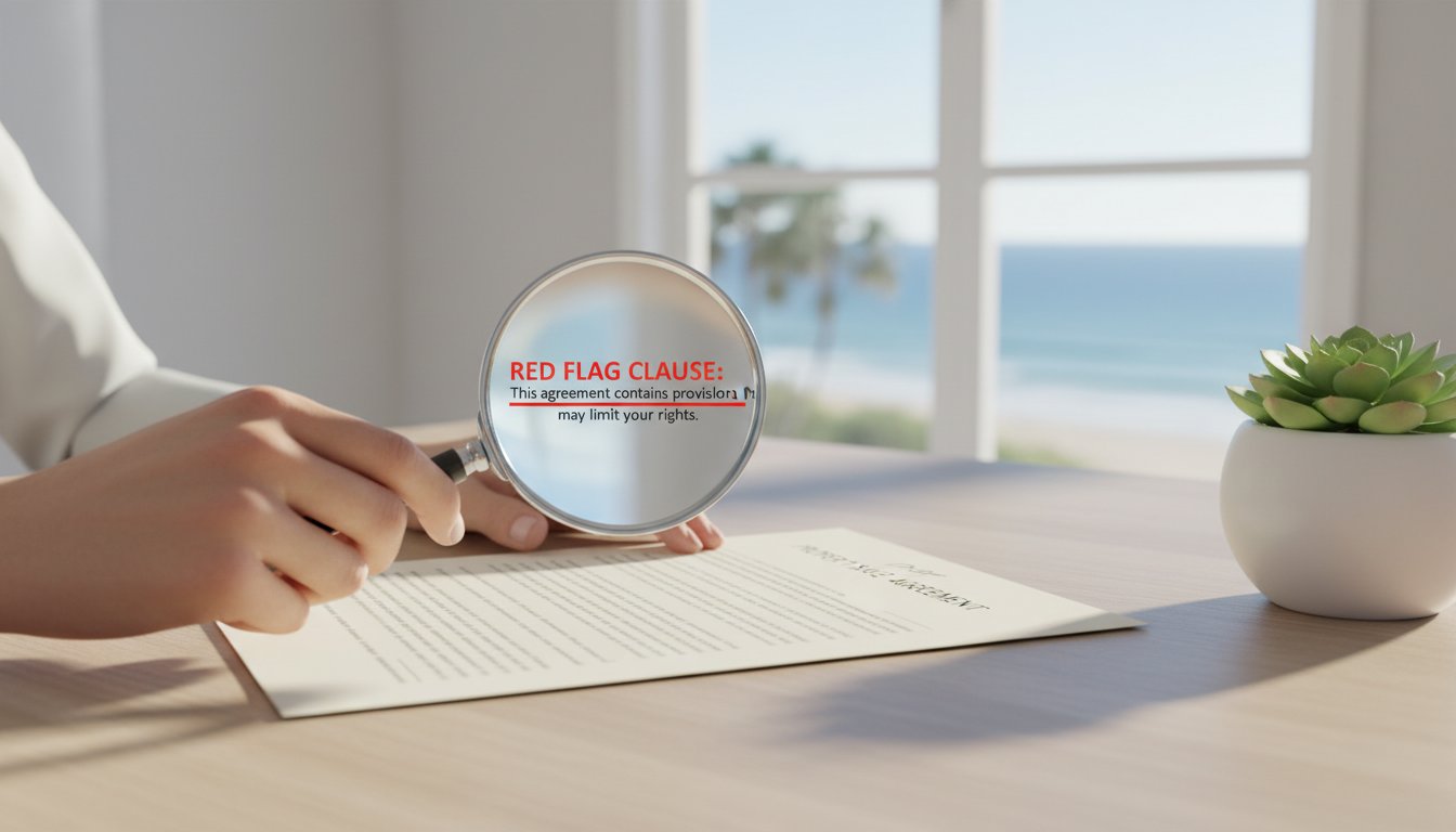Contract of Sale Red Flags: A 2026 QLD Property Buyer’s Guide