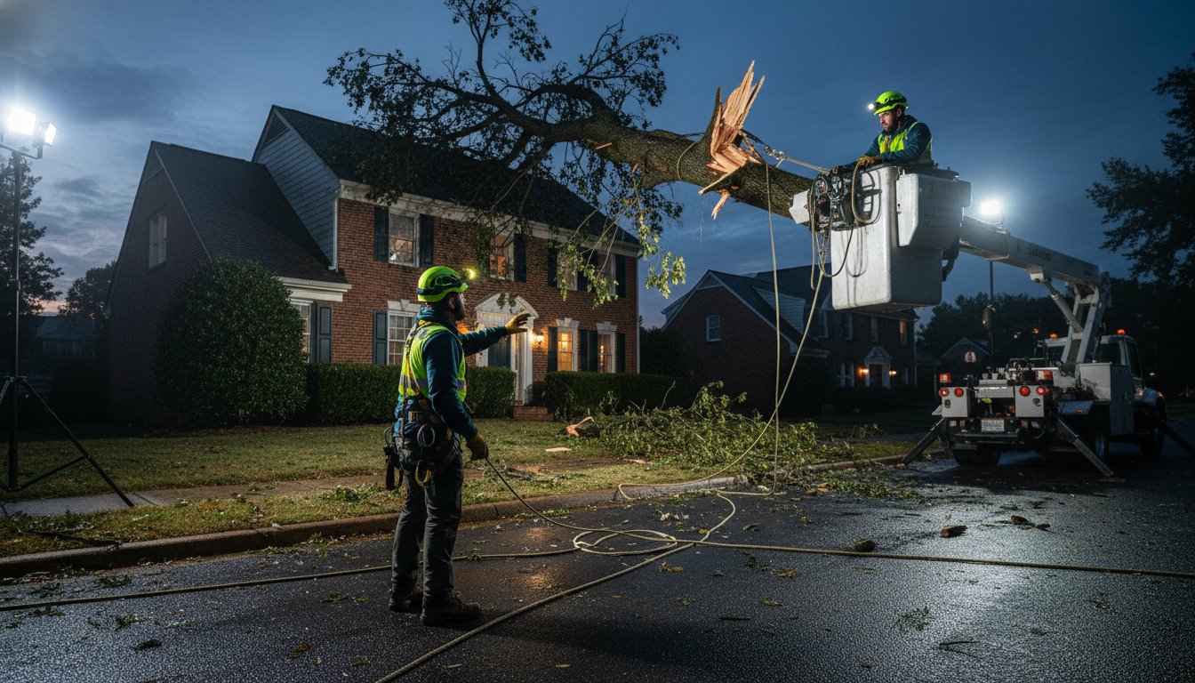 Emergency Tree Service in Falls Church, VA: 24/7 Expert Response