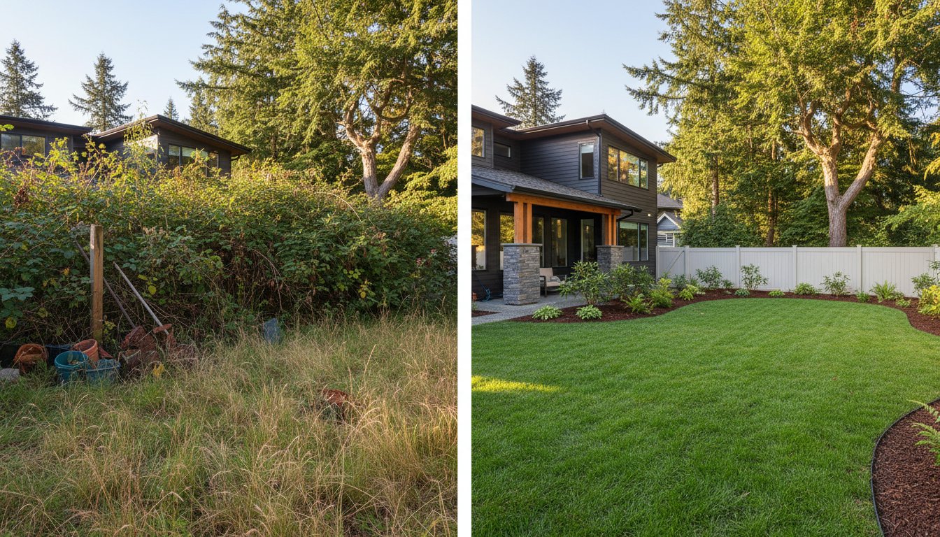 Overgrown Yard Cleanup Service: Reclaim Your Property in Nanaimo & Duncan (2026)