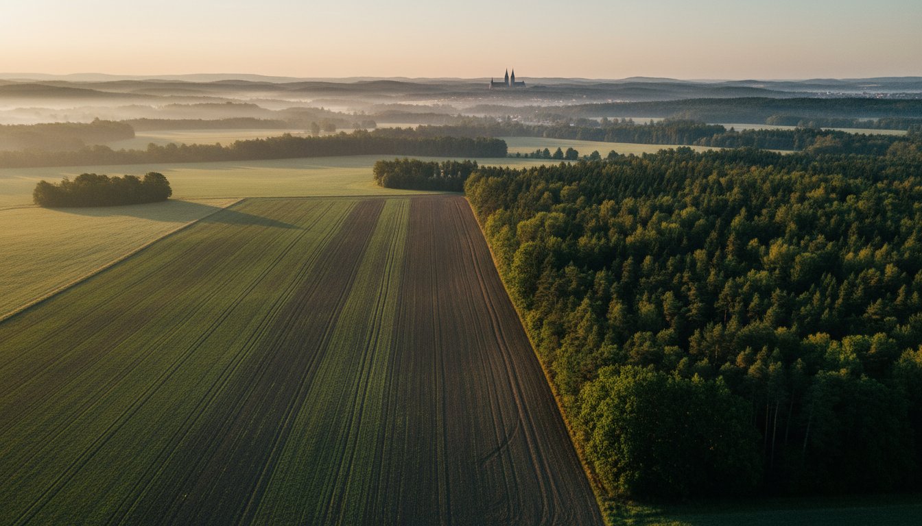 Sichere Geldanlage in Boden: Warum Acker und Wald die stabilsten Sachwerte sind