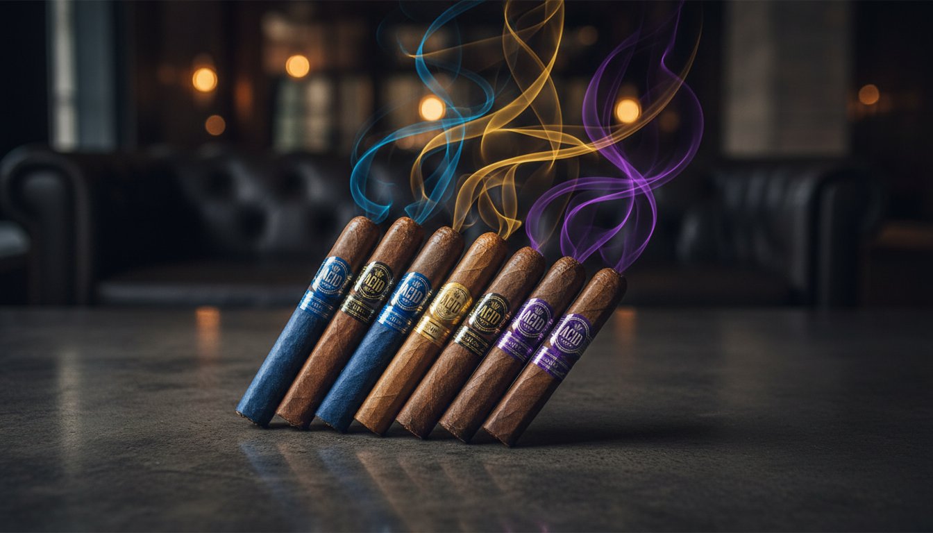 ACID Cigar Flavor Guide: Decoding Colors, Taste, and Sweetness Levels