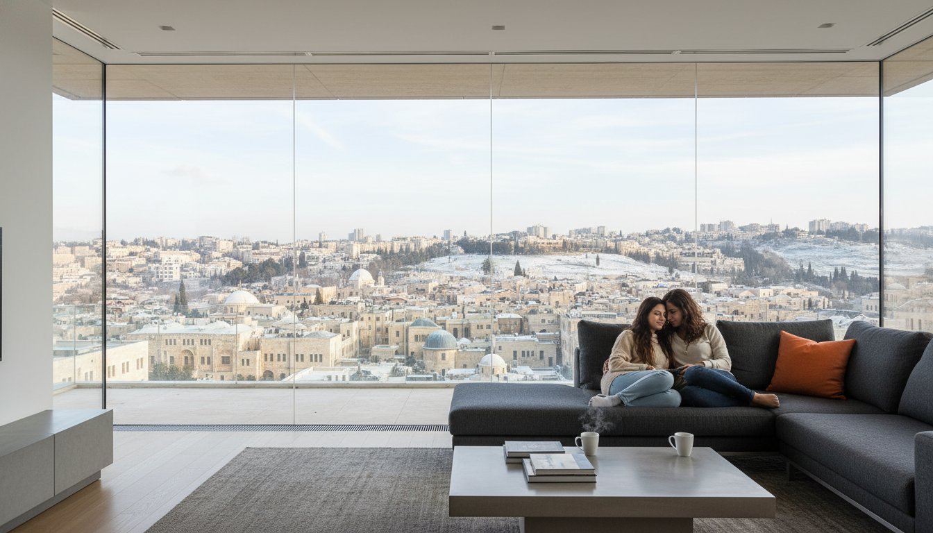 ציפוי חלון נגד קור: המדריך המלא לבידוד תרמי וחיסכון בחימום (2026)