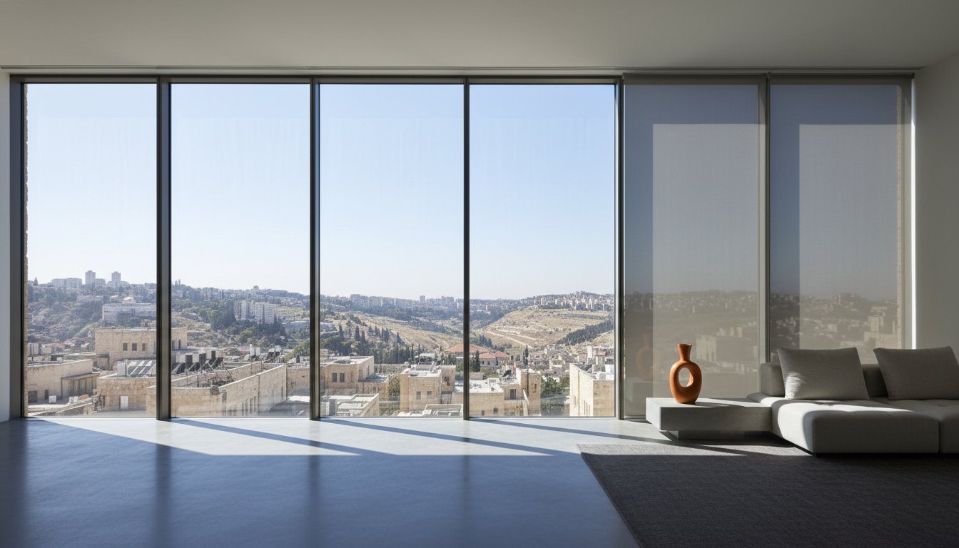 מחיר ציפוי חלונות נגד שמש: המדריך המלא לעלויות והחזר השקעה ב-2026