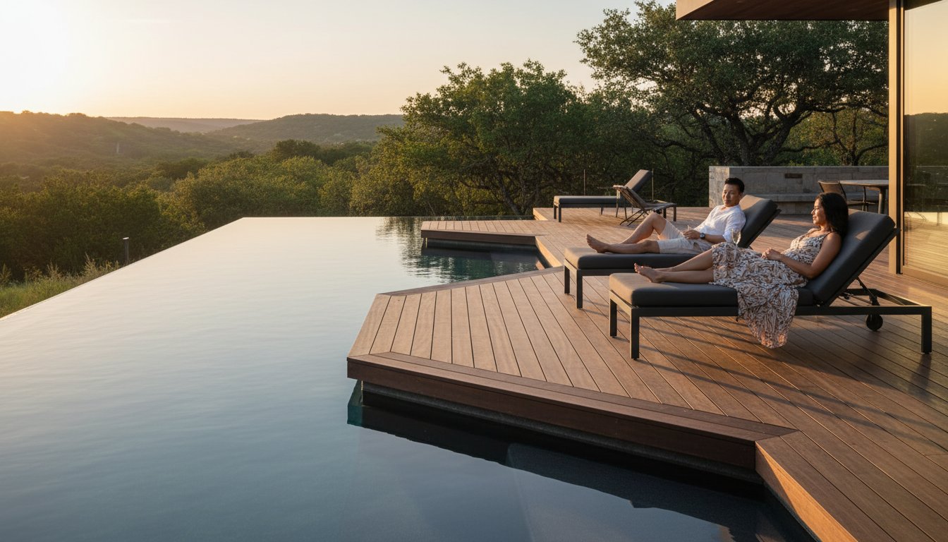 Custom pool deck Austin: Engineering luxury for the Texas heat