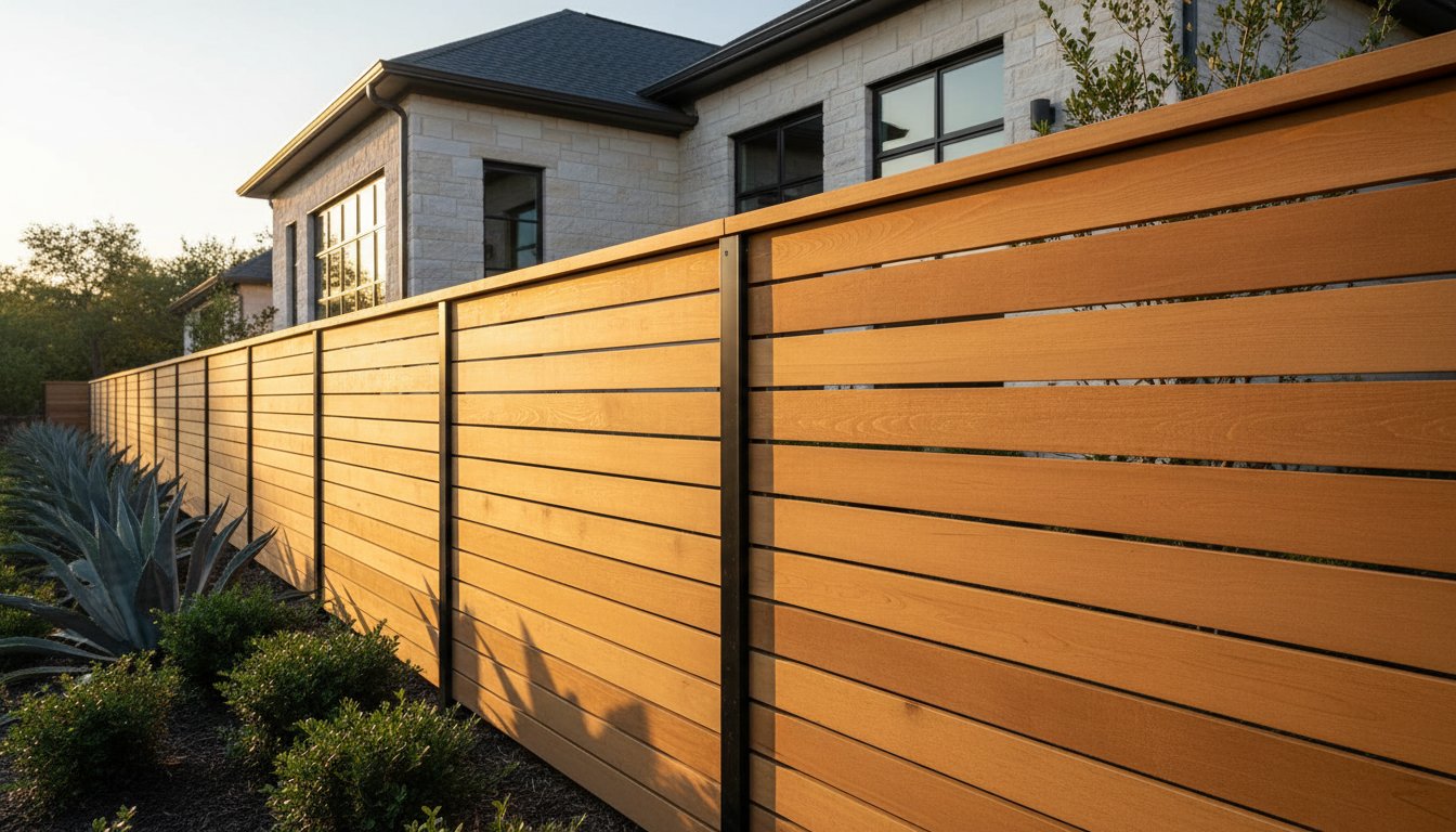 Modern Horizontal Fence Austin: A Pro Builder’s Guide to Design and Durability