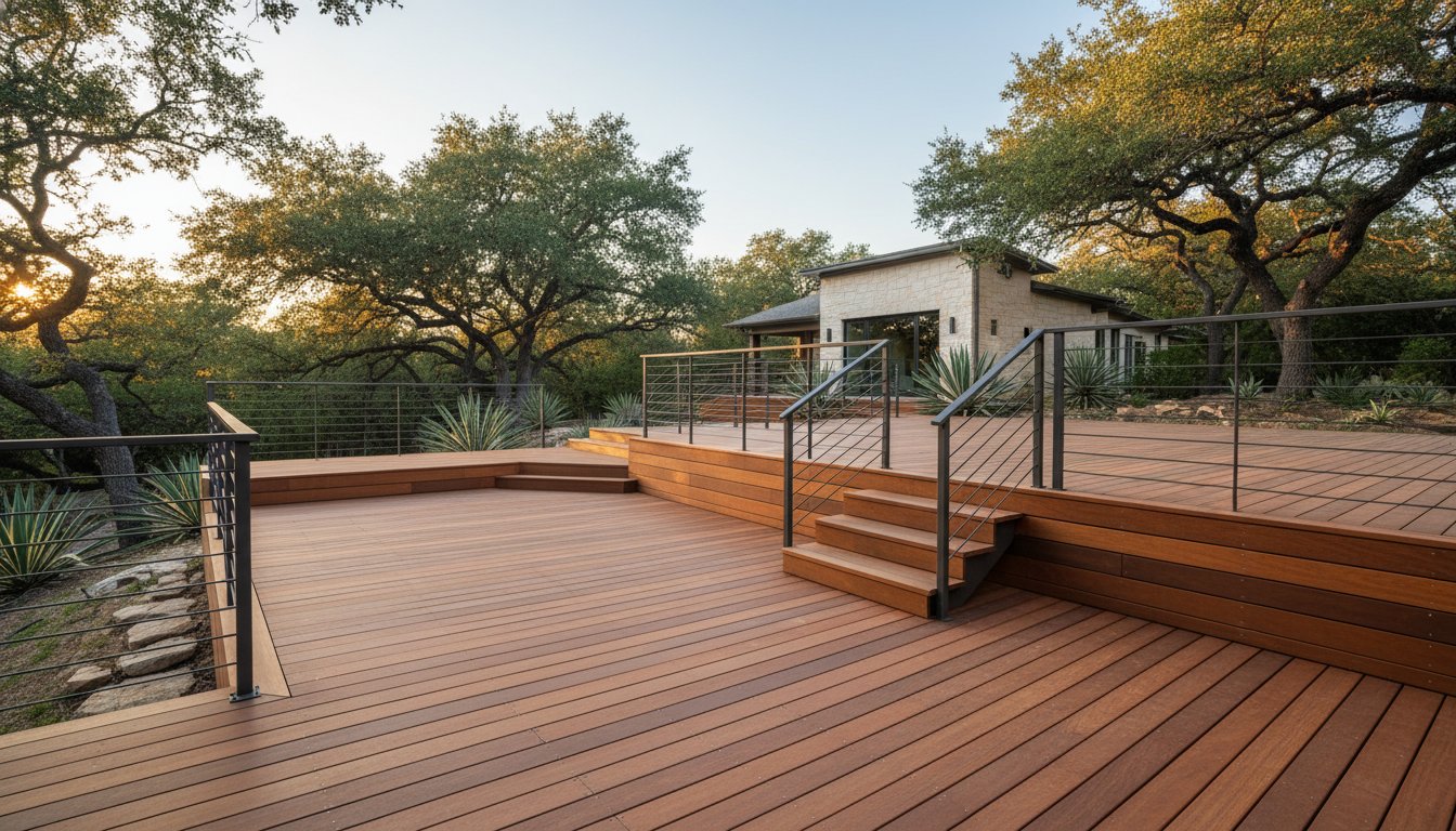 Custom Metalwork for Austin Decks: Engineering the High-End Outdoor Aesthetic