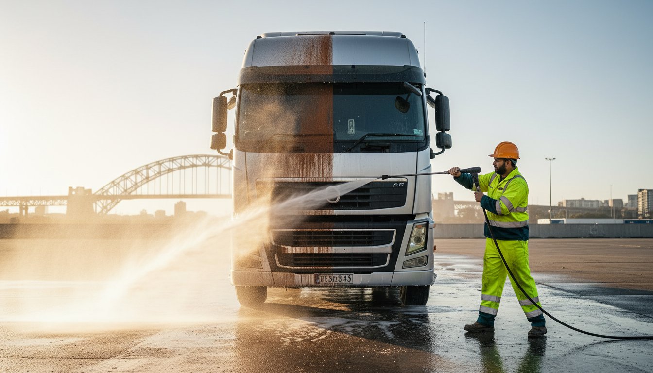 Professional Pressure Cleaning Near Me: Melbourne’s Industrial & Fleet Specialists