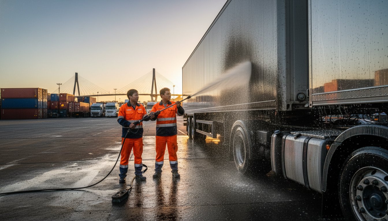 On-Site Truck Washing Service in Melbourne: Premium Mobile Fleet Care