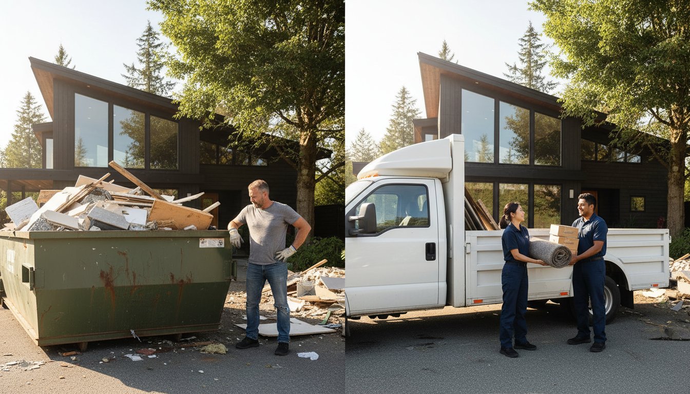 Dumpster Rental vs Junk Removal Cost: Vancouver Island 2026 Price Guide