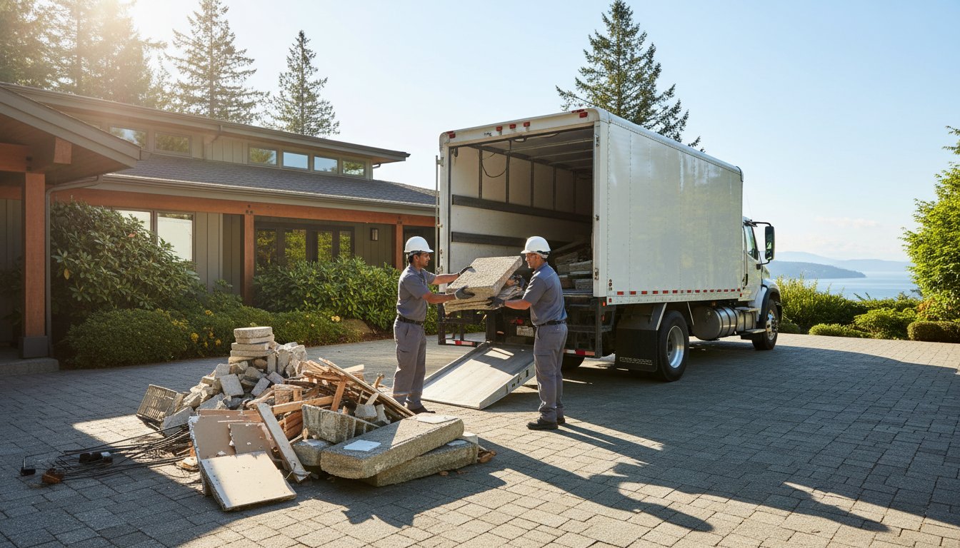 Hauling Away Construction Waste: Professional Cleanup in Duncan & Nanaimo