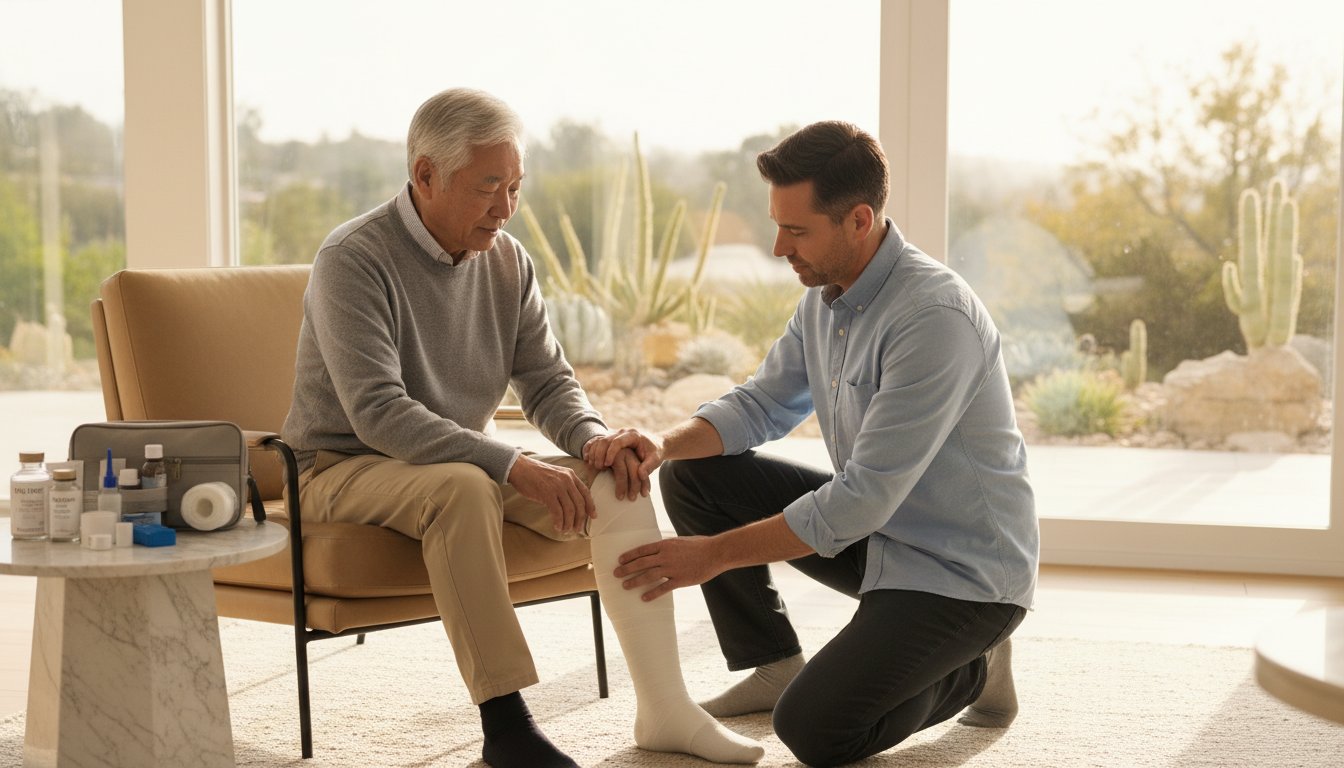 How to Care for Elderly Parent's Wounds at Home: A Southern California Caregiver's Guide (2026)