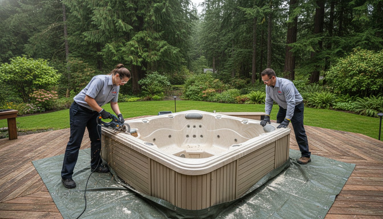 How Much to Remove a Hot Tub in Nanaimo & Duncan: 2026 Pricing Guide