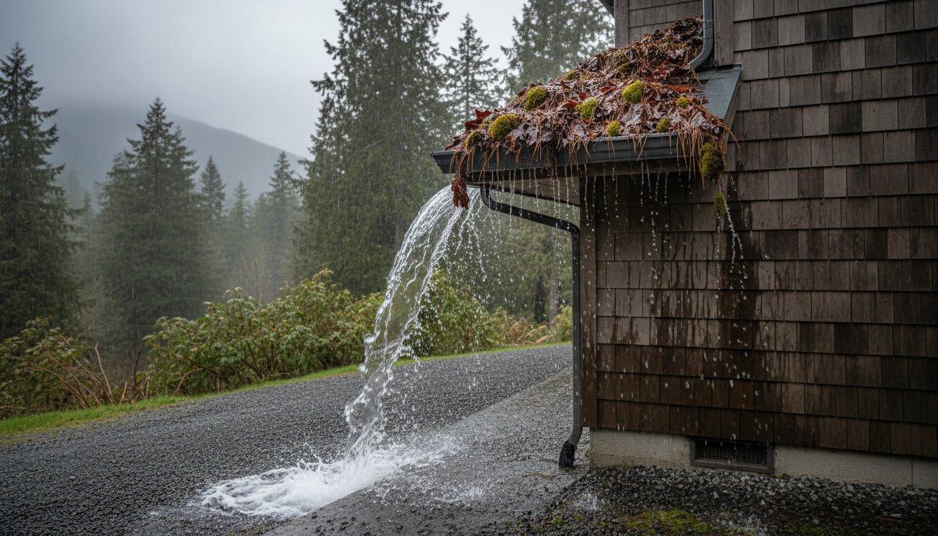 The Hidden Risks of Clogged Gutters in Nanaimo and Duncan: A Homeowner’s Guide