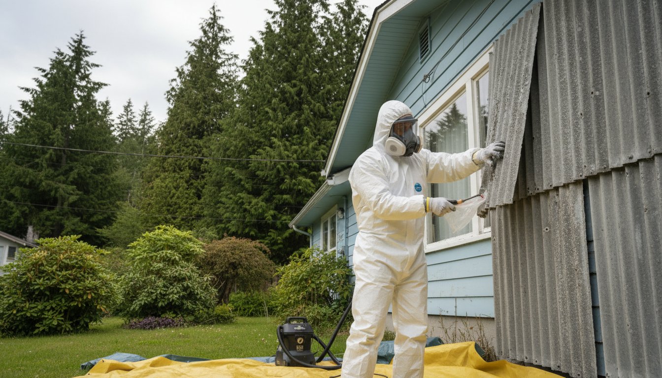 Safe Asbestos Siding Removal in Nanaimo & Duncan: The Homeowner’s Guide