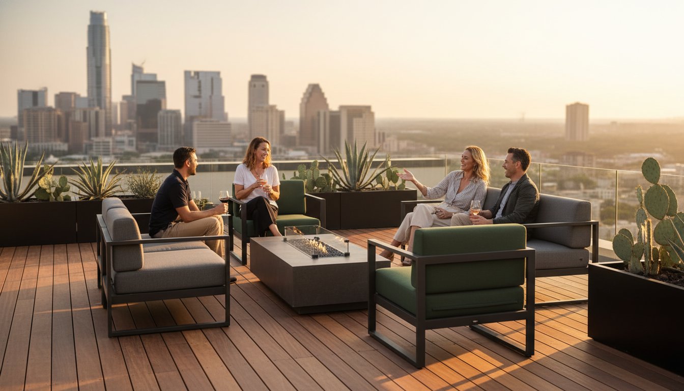 Rooftop Deck Contractors in Austin: Engineering Luxury Above the Skyline
