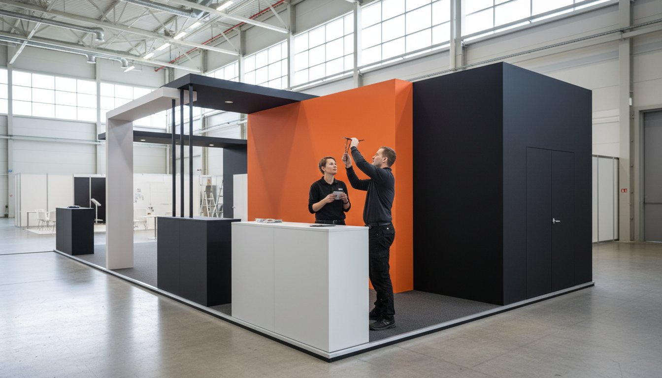 Messuosastojen suunnittelu ja rakentaminen Porissa & Satakunnassa: Opas 2026