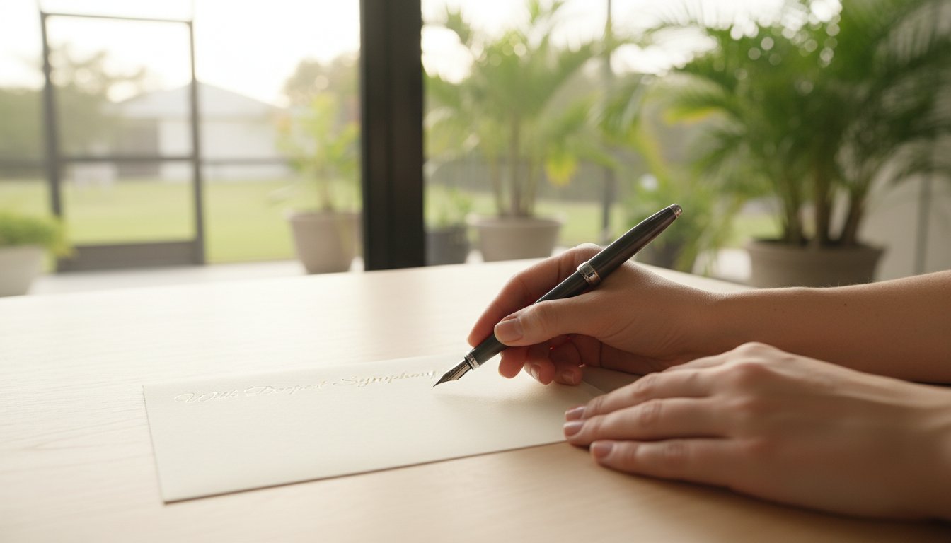 How to Write a Meaningful Condolences Message: A Guide to Offering Comfort