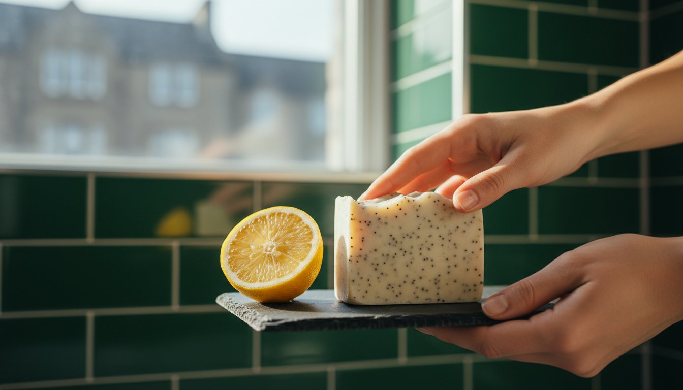 Lemon & Poppyseed Soap Bar: Your Chic Guide to a Zesty Morning Glow-Up
