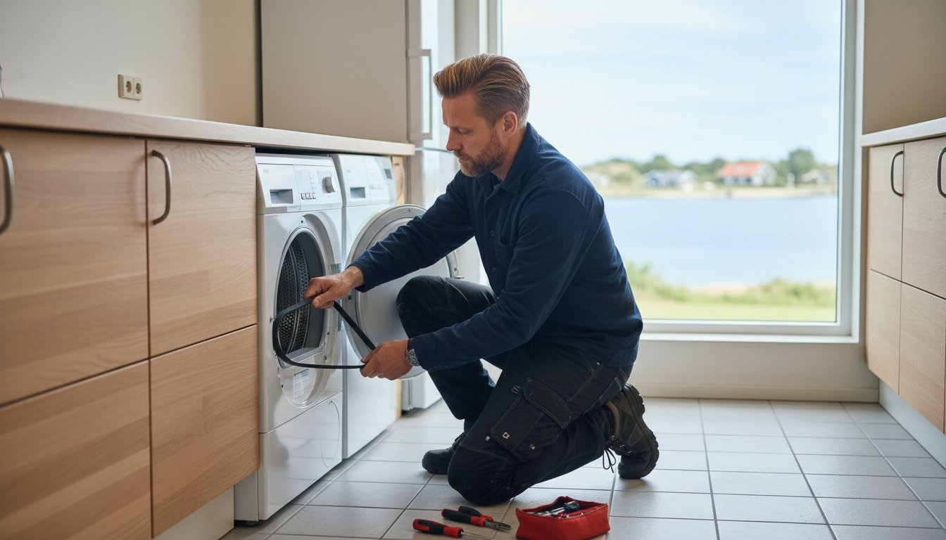 Drivrem til tørretumbler: Find den rigtige rem og fix det selv 🛠️