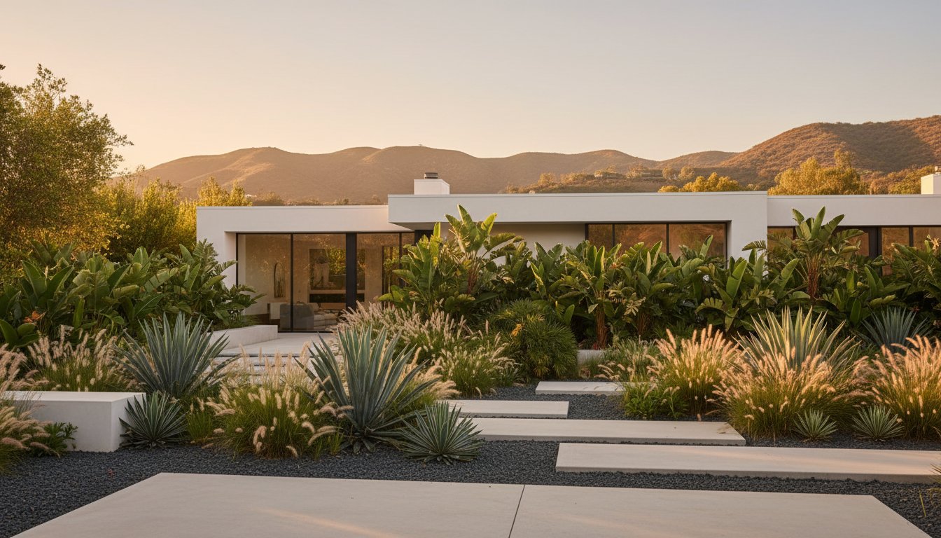 Modern Xeriscape Front Yard Ideas for Ventura and Calabasas Homes (2026)