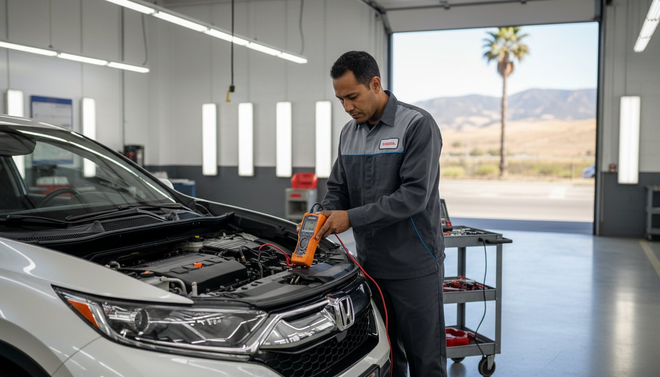 Expert Honda Battery Testing and Replacement in Hemet, CA