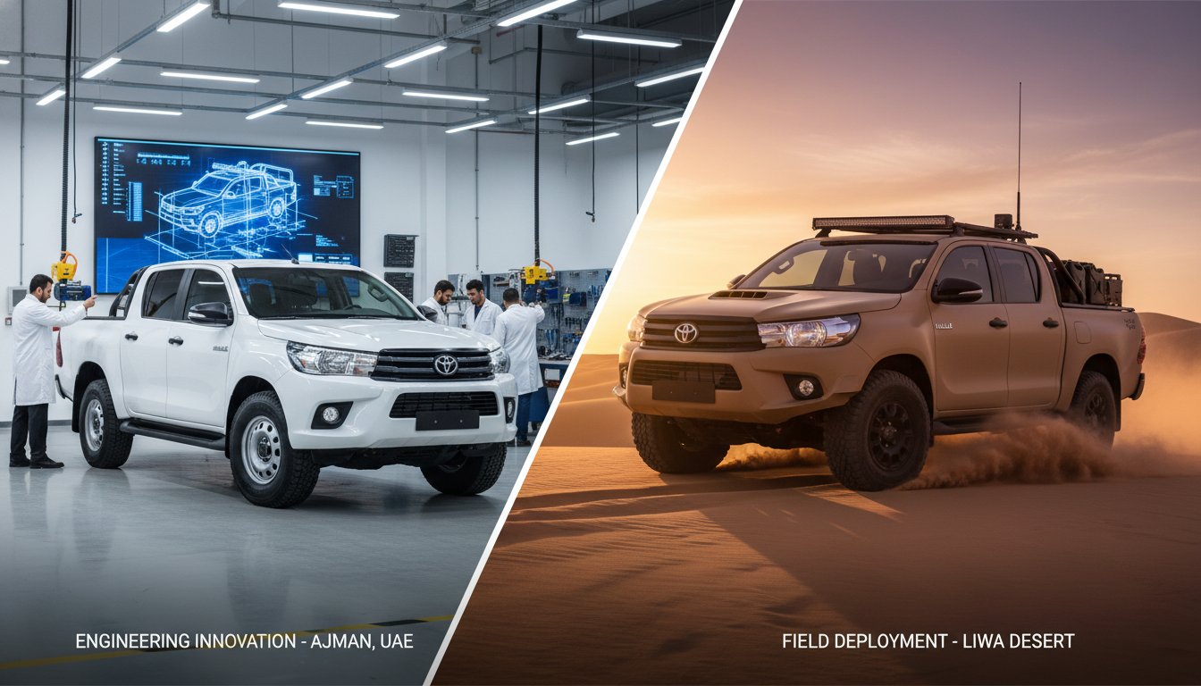 Converting a Pickup Truck for Special Use in Dubai & Ajman: The Complete Guide