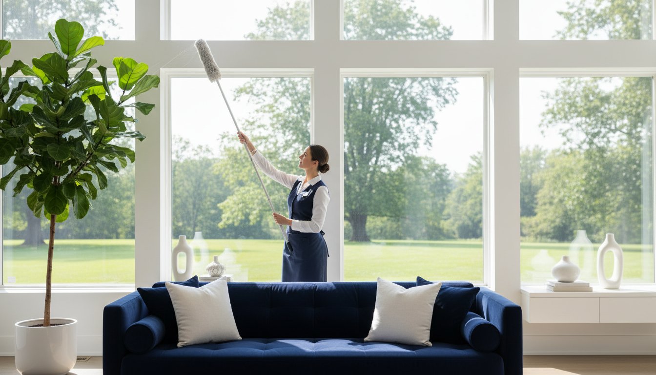 How to Get Rid of Spider Webs and Spiders in Fairfield County Homes