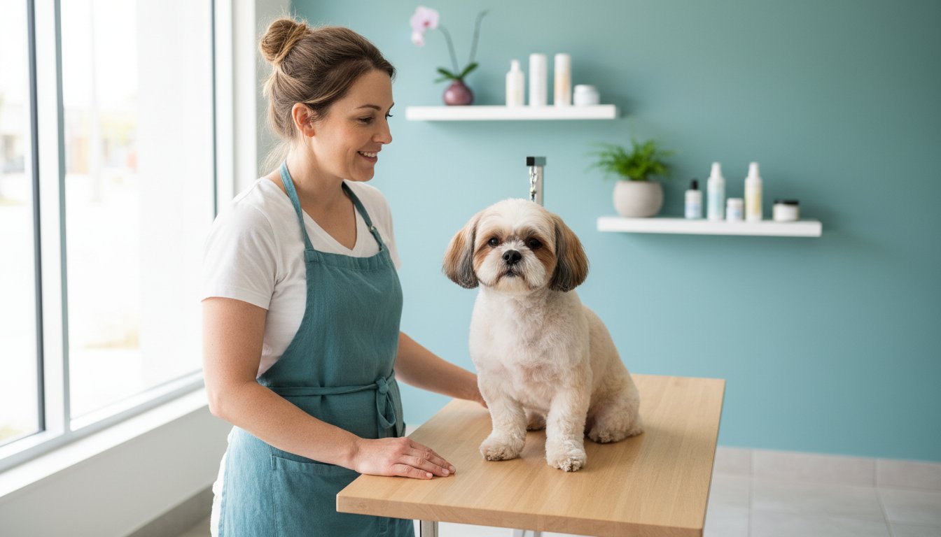 The Perfect Shih Tzu Haircut: Finding an Expert Shih Tzu Groomer in Lisle, IL