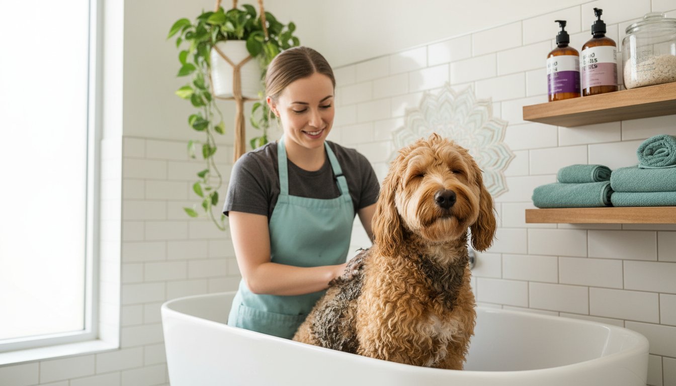 Therapeutic Mud Bath for Dogs in Lisle: A Holistic Ritual for Skin & Coat