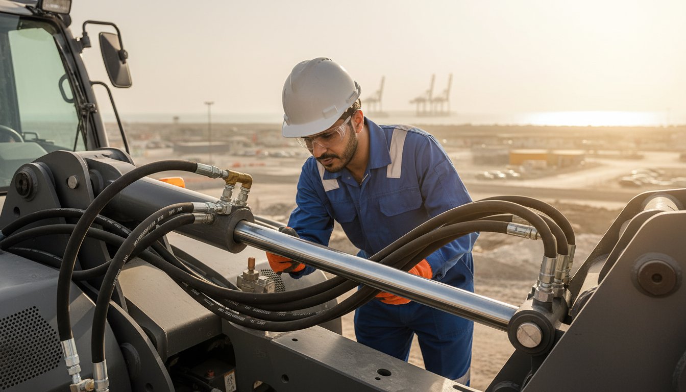 Telehandler Hydraulic Service in Jeddah: The Complete Guide to Minimizing Downtime