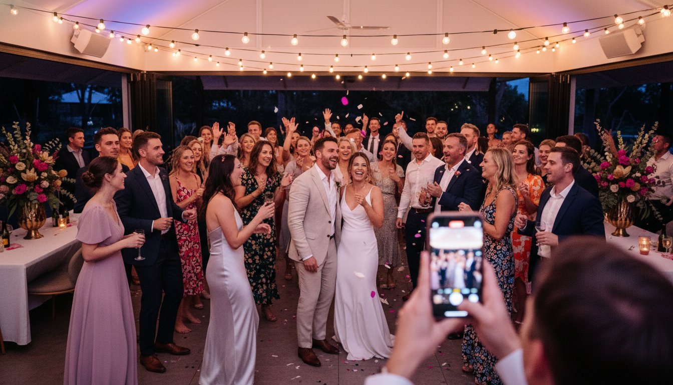 How to See Your Wedding from Your Guests' Perspective