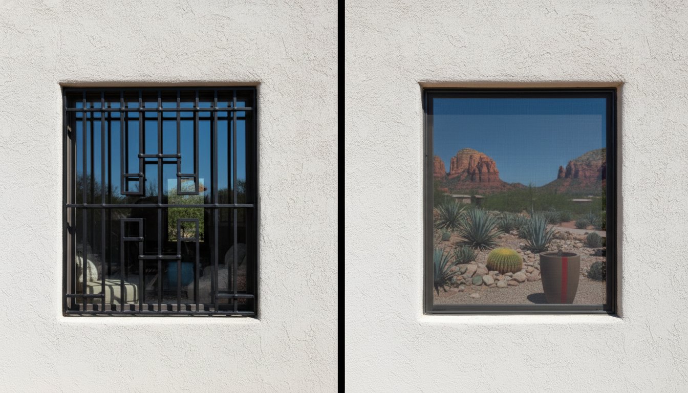 Window Bars vs. Security Screens: Choosing the Best Protection for Your Southwest Home