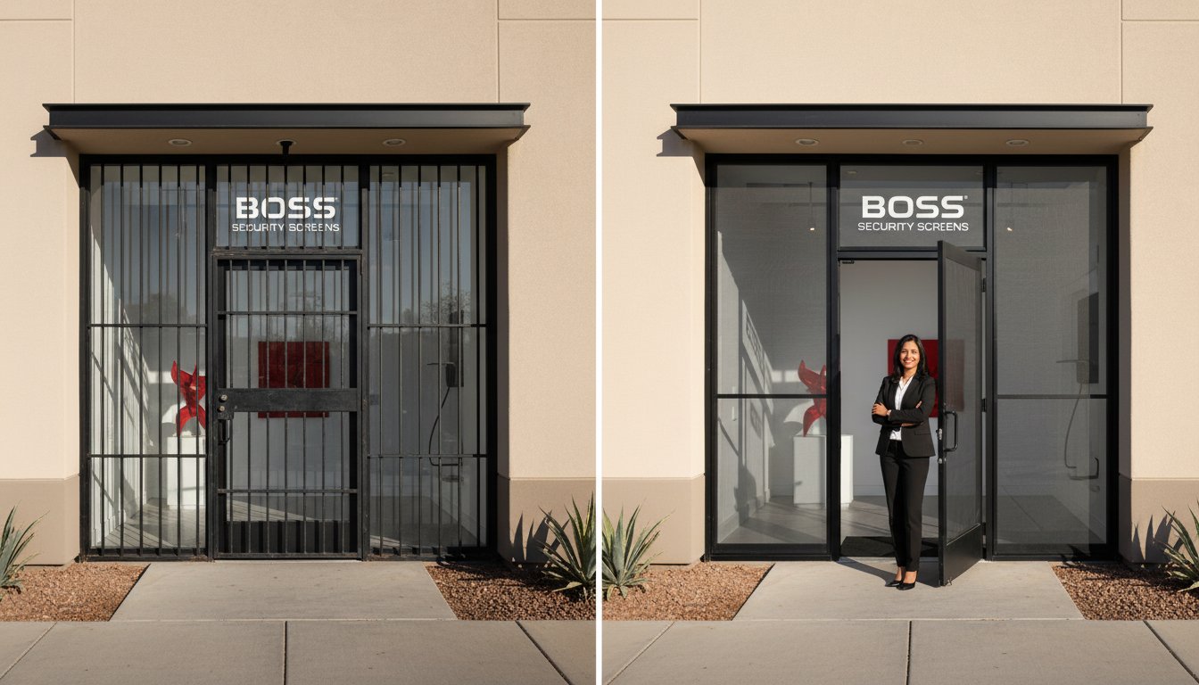 Titan Security in 2026: Why Phoenix and Las Vegas Businesses Are Upgrading to Boss Security Screens