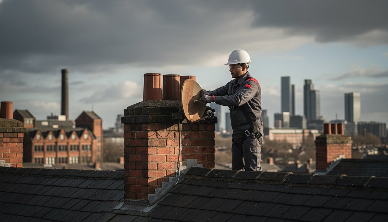 Satellite Dish on Roof Removal in Manchester: DIY vs Professional Services