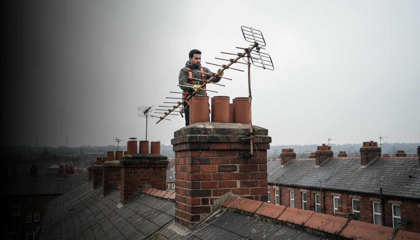 Old TV Aerial Removal: What to Do with Redundant Rooftop Hardware