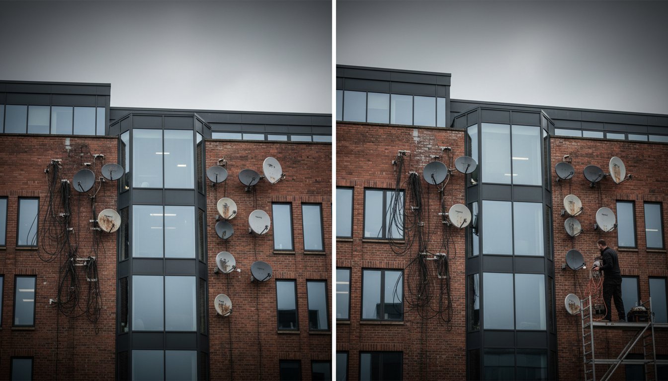 Commercial Dish Removal in Manchester: A Professional Nationwide Service