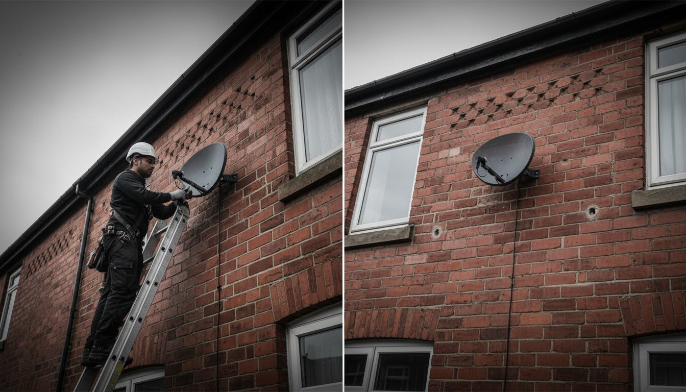 How to Remove a Sky Dish From a Wall: The Ultimate 2026 Safety Checklist