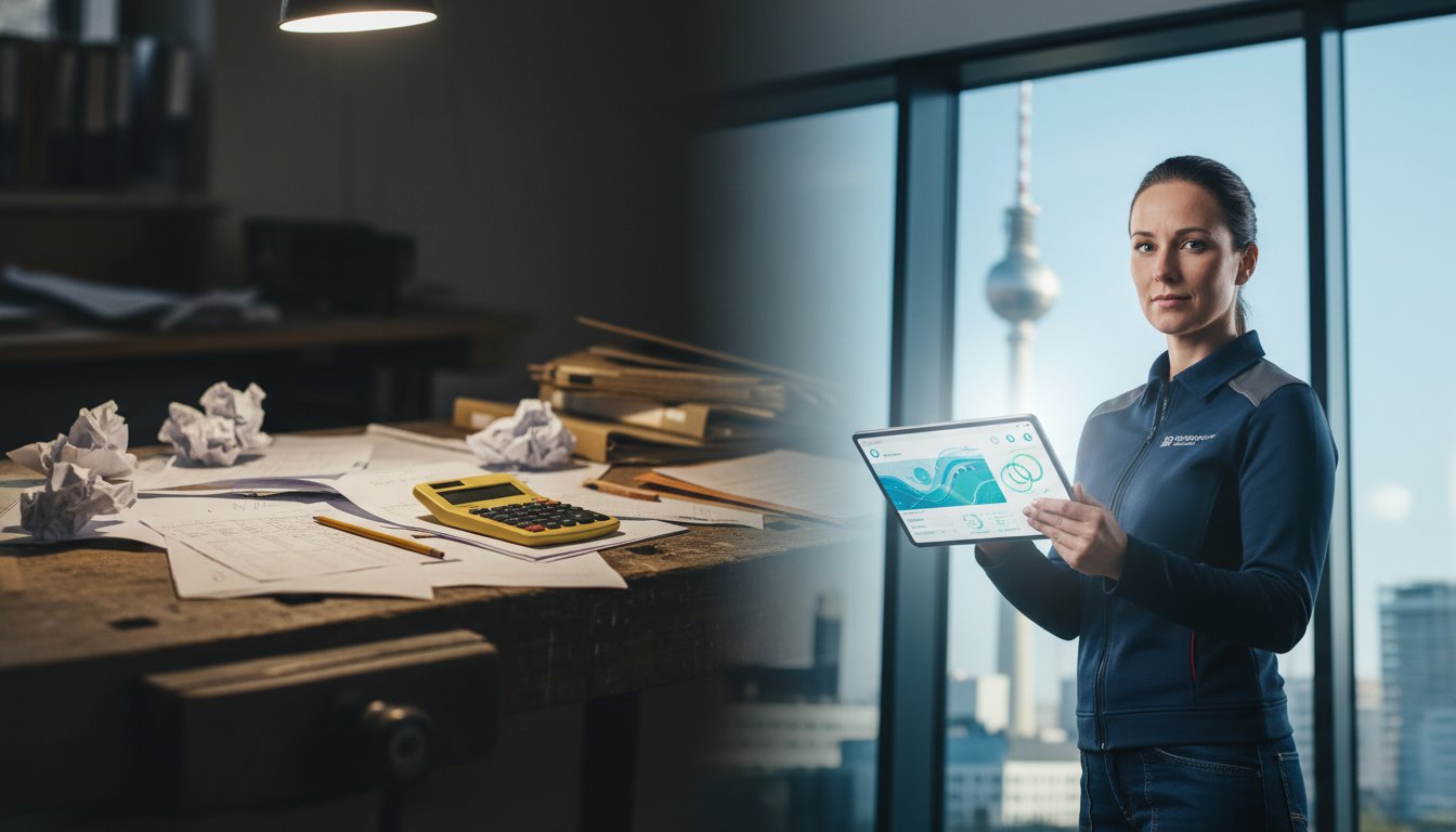 Automatische Zeiterfassung im Handwerk 2026: Effizienz ohne Zettelwirtschaft