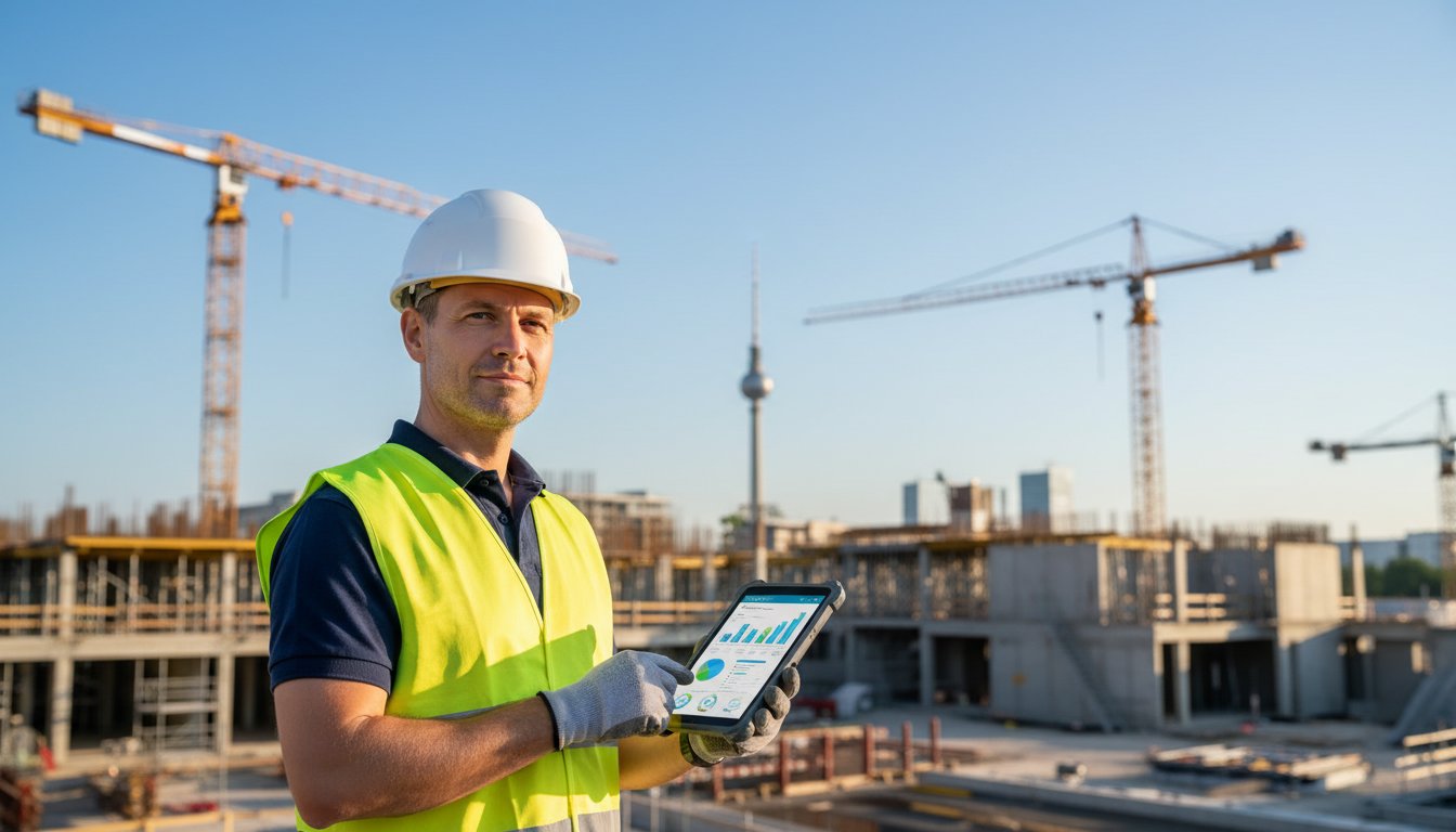 Rechtssichere Zeiterfassung am Bau 2026: Gesetze, Pflichten & digitale Lösungen