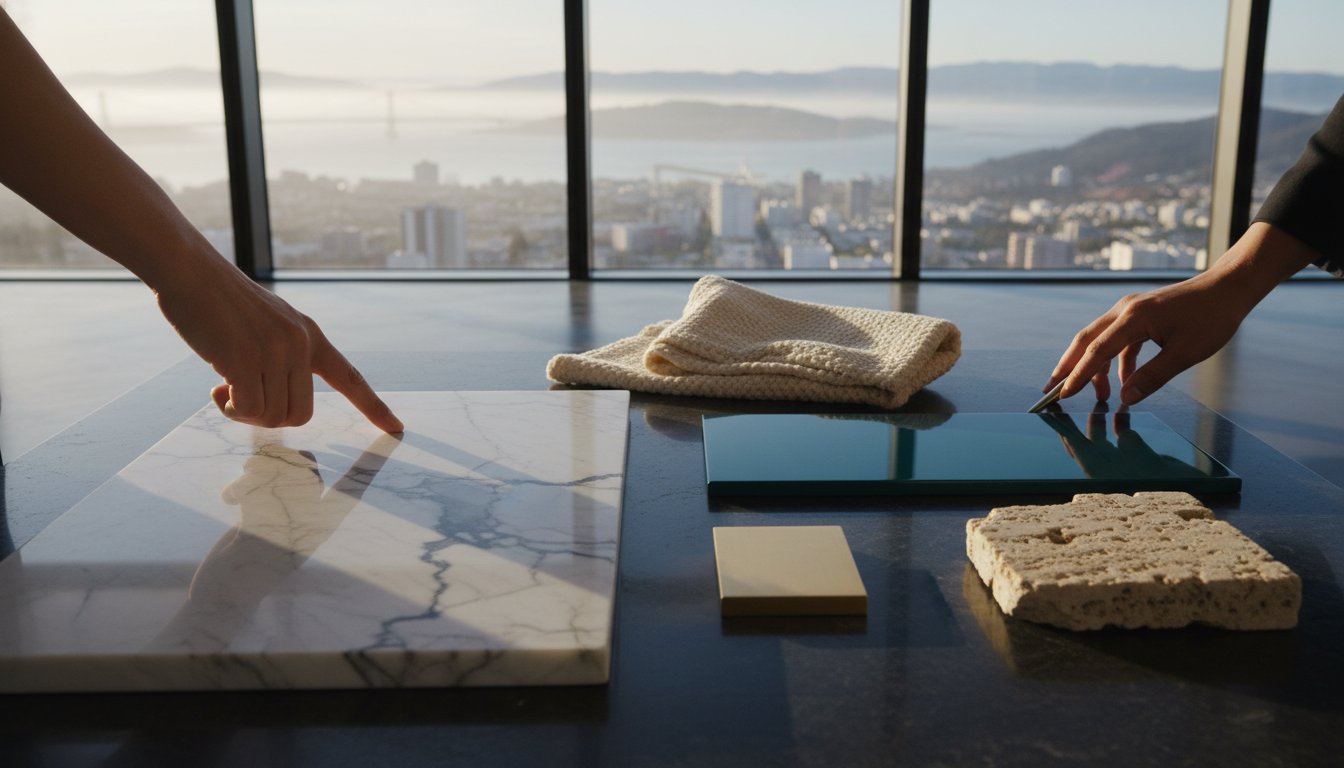 Mastering Material and Finish Selection for Luxury Homes in San Francisco, Miami, and Park City