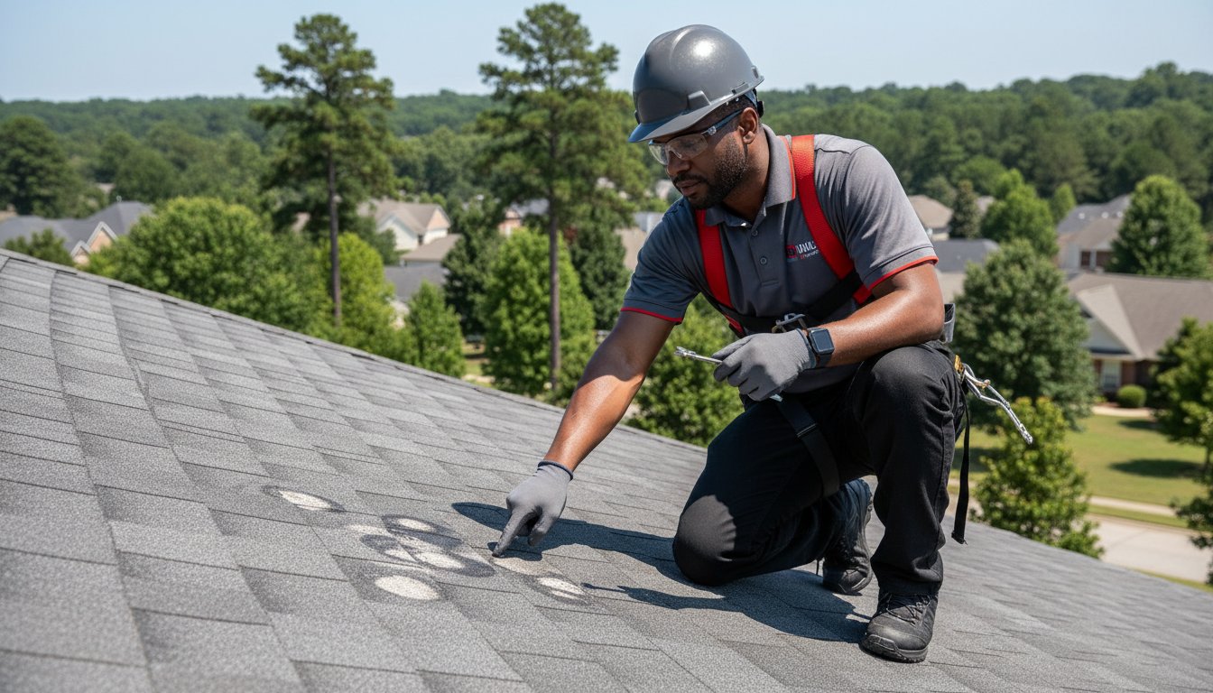 Professional Hail Damage Roof Inspection: A Guide for Cumming & North Georgia Homeowners